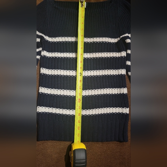 JCREW | Striped 3/4 Sleeve Sweater - Picture 7 of 7